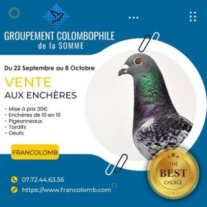 Vente de Bons: Groupement de la SOMME