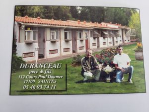 N° 27 : PIERRE DURANCEAU ( SAINTES)